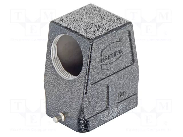 Enclosure for connectors: HDC; size 6B; for cable; Han® M; high HARTING 19370060547