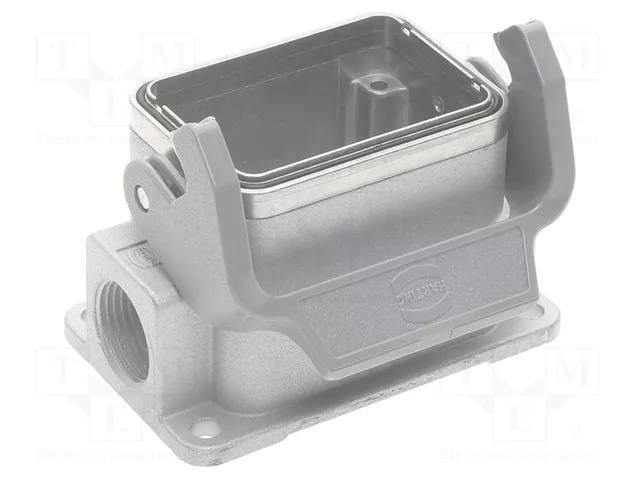Han EMC/B 6 surface mout.1Lever 2xM32 HARTING 19628060292