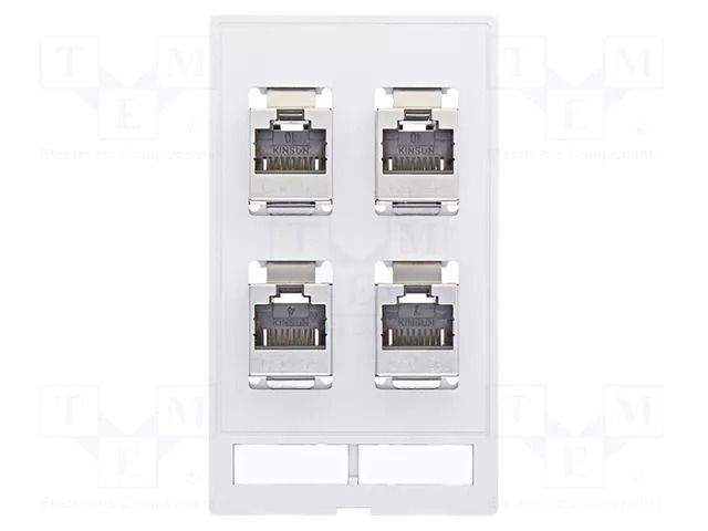 Data module (4x RJ45) HARTING 39500020122