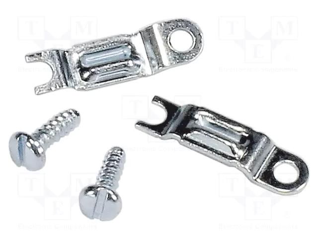 Cable holder; DIN-Power cable clamp set HARTING 09060019986