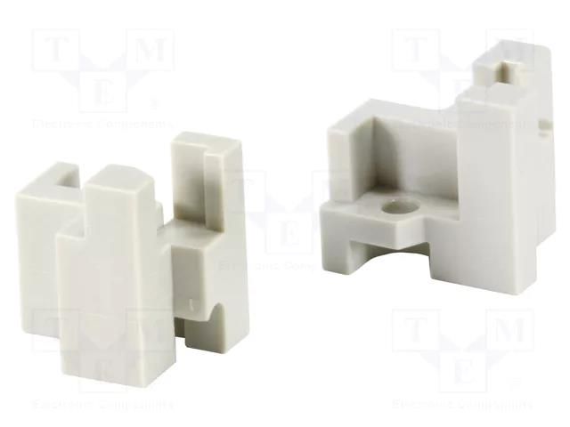 Mounting clamp; DIN-Power fixing bracket B right HARTING 09060009908