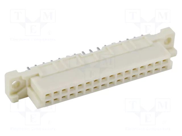 Connector: DIN 41612; socket; female; PIN: 32; straight; 2A; THT; a+b HARTING 09222326841