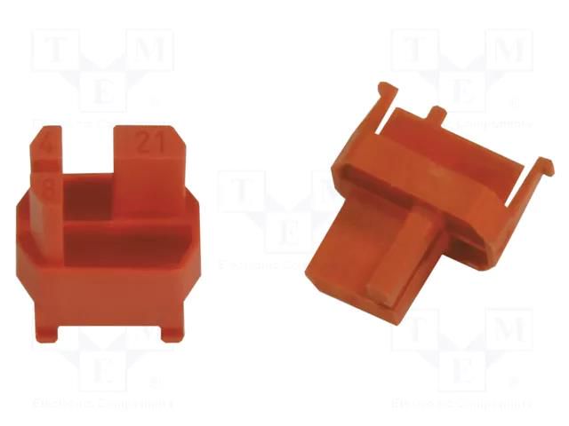 connector har-bus HM coding f RAL3018 strawb.red HARTING 17790000028