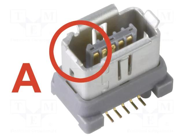 Connector: ix Industrial; socket; ix Industrial®; male; PIN: 10; A HARTING 09452812562