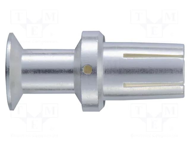 Contact; female; copper alloy; silver plated; 35mm2; crimped; 200A HARTING 09110006221