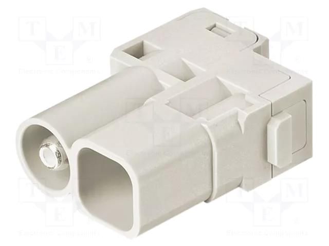 Connector: HDC; module; male; 16A,70A; 400V,1kV; Han-Modular® HARTING 09140052646