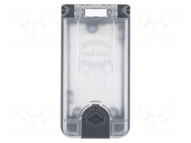 connector Han-Port single frame, plastic HARTING 39500000300