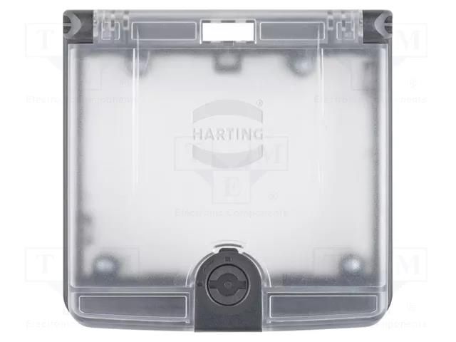 Han-Port double frame, plastic HARTING 39500000400