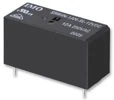 RELAY, DPDT, 250VAC, 24VDC, 8A SRRHN-2CN-SL-12VDC