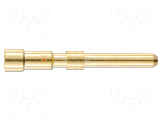 Contact; male; 1.5mm; gold-plated; 0.14÷1mm2; crimped; for cable HARTING 09151006111