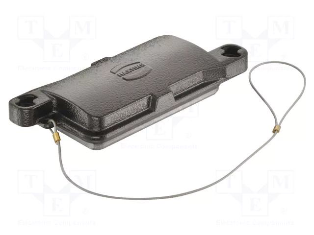 Protection cover; size 10B; Han® HPR; threaded joint,latch HARTING 09400105404