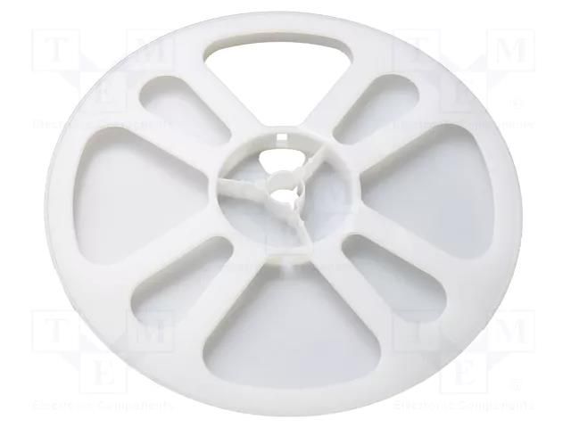 Reel; ESD; W: 12mm; Ø: 178mm; Features: dissipative; white ANTISTAT ATS-029-0044