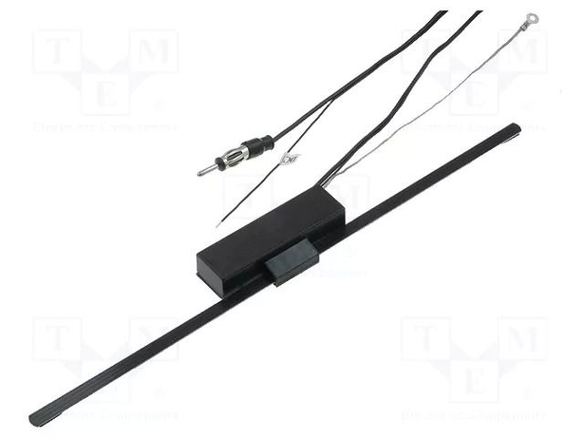 Antenna; automotive,inner; 0.34m; with amplifier; 2m 4CARMEDIA ANT.NS01