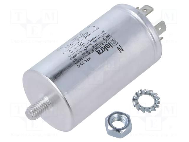 Filter: anti-interference; mains; 275VAC; Cx: 0.47uF; Cy: 10nF; 16A ISKRA 10203-06