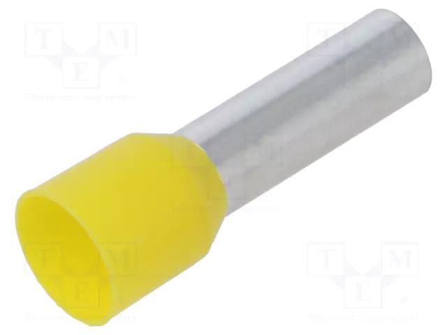 Tip: bootlace ferrule; insulated; copper; 25mm2; 22mm; tinned ERKO TE-25-22/50