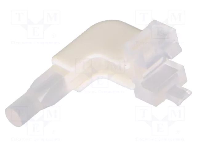 Fiber for LED; Ø2.8mm; L: 17mm; No.of mod: 1; Front: flat; H: 10mm BIVAR RLP1-400-650