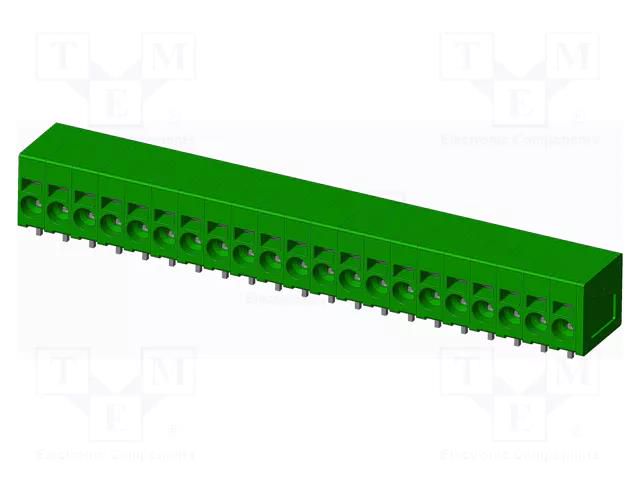 Connector: PCB terminal block; terminal; NJ; PIN: 21; on PCBs; 1x21 AMPHENOL ANYTEK NJ2101500000G