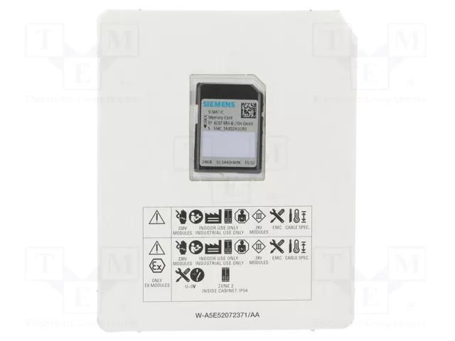 Memory card; S7-1200F; 24MB SIEMENS 6ES7954-8LF04-0AA0