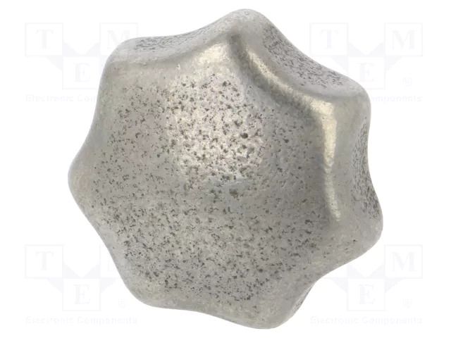 Knob; Ø: 40mm; cast iron; Ømount.hole: 8mm; DIN 6336 ELESA+GANTER DIN6336-GG-40-B8-C