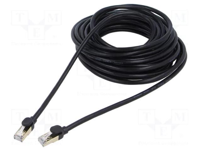 Patch cord; RJ45 plug,both sides; F/UTP; 7; stranded; Cu; PVC; 10m BASEUS WKJS010701