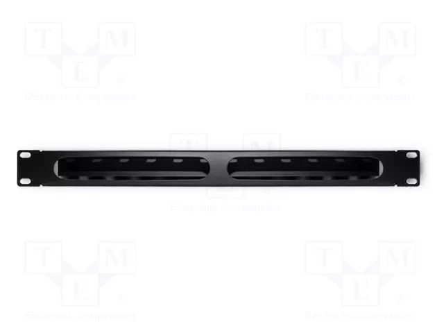 Cable organizer; Size: 1U QOLTEC QOLTEC-54476