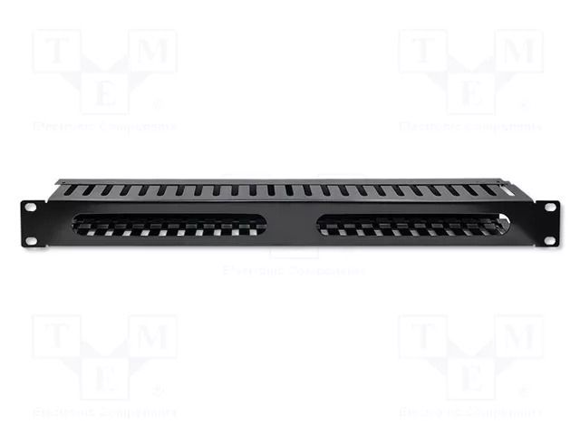 Cable organizer; Number of ports: 24 QOLTEC QOLTEC-54514