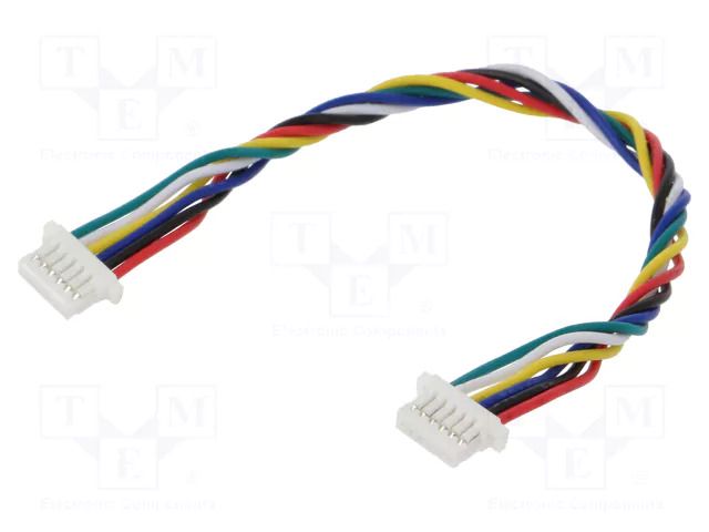 Cable; JST SH; PIN: 6; 100mm; 28AWG POLOLU POLOLU-4765