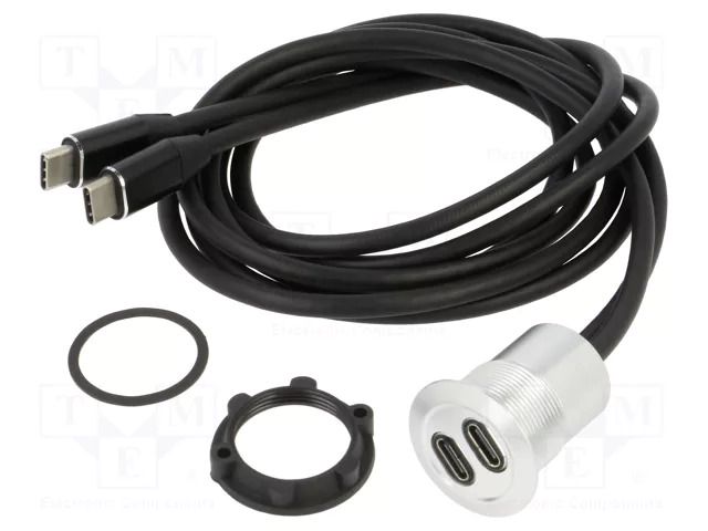 Adapter; USB C socket x2,USB C plug x2; USB 3.1; Thread: M22 ONPOW USBC-10