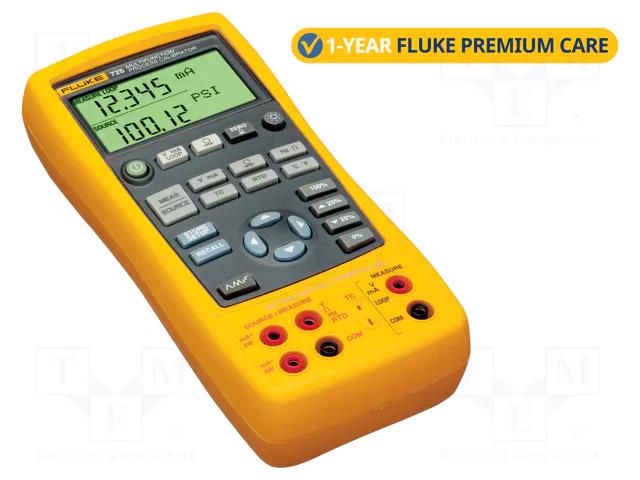 Calibrator; pressure,frequency,voltage,current,RTD FLUKE FLK-725/FPC