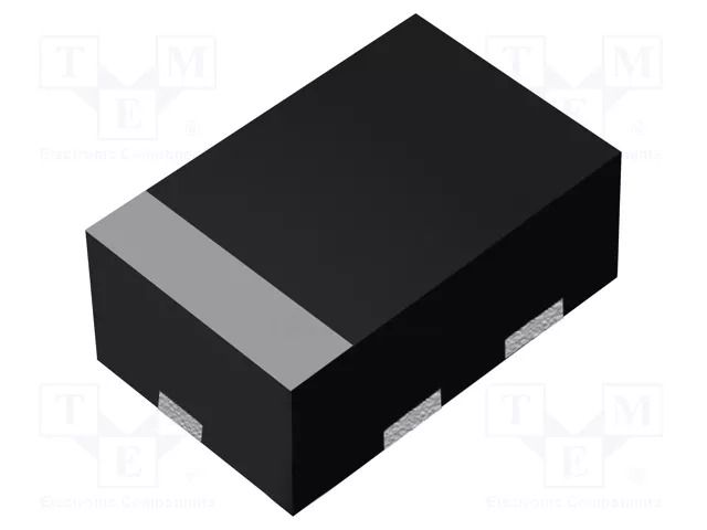 Diode: Schottky rectifying; X1-DFN1006-2; SMD; 40V; 0.8A DIODES INCORPORATED BAS40LP-7