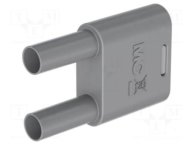 Connector: 4mm banana; banana 4mm socket x2,banana 4mm plug x2 STÄUBLI SKS2-4N-19-28