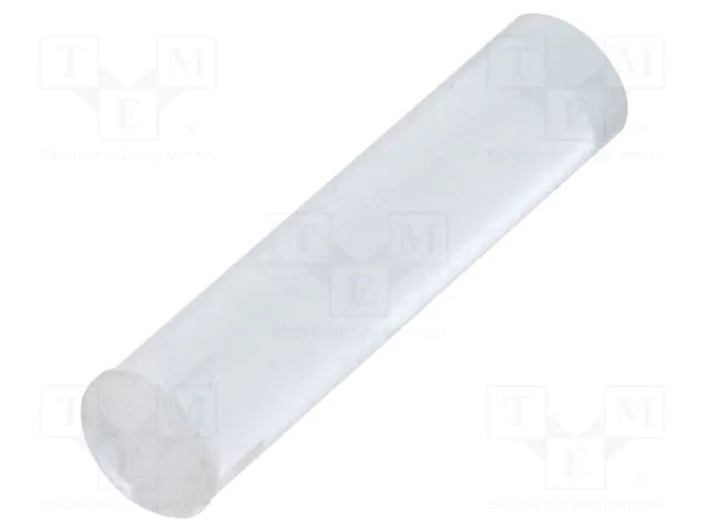 Fiber for LED; Ø3.3mm; L: 12.7mm; round; Front: flat; straight BIVAR PLPC3-500