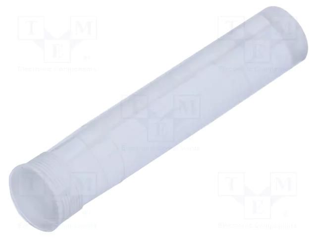 Fiber for LED; Ø5.6mm; L: 25.4mm; round; Front: convex; flexible BIVAR UHF5-1.000-N-67