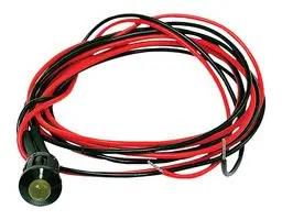 LED INDICATOR, PANEL MNT, 8MM, GREEN T000019