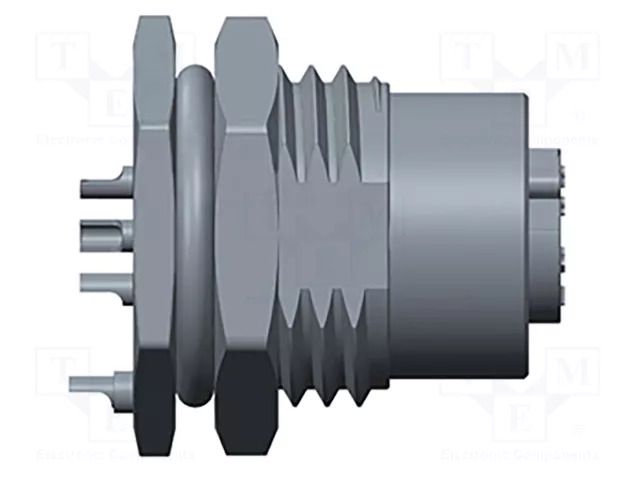 Connector: M12; socket; PIN: 8; female; 30V; straight; IP68; plastic AMPHENOL LTW 12P-08PFFS-SF8001