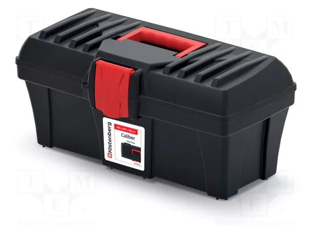 Chest; tool case; polymer; CALIBER; 400x200x186mm; 8.5kg KISTENBERG KCR4020