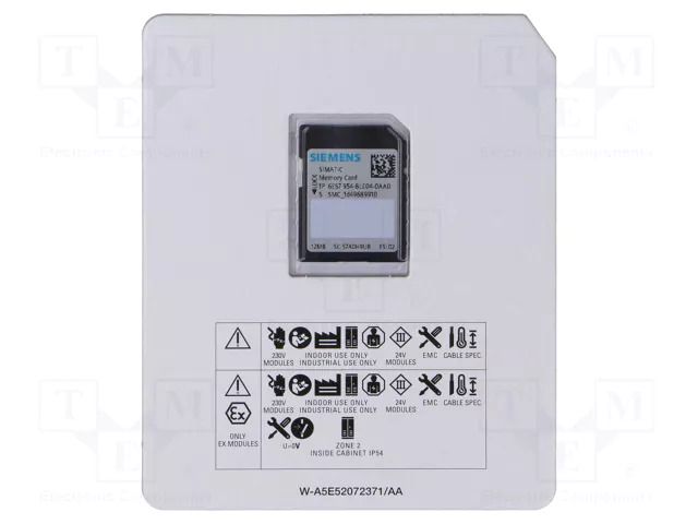 Memory card; 12MBFLASH SIEMENS 6ES7954-8LE04-0AA0