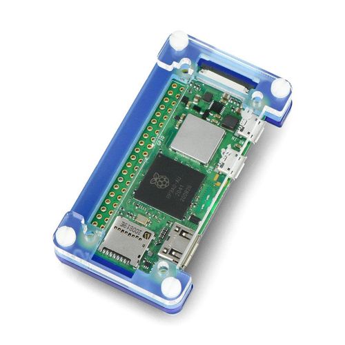 Pibow Zero 2 W - case for Raspberry Pi Zero 2 W - violet - PiMoroni PIM595 PIM-20894 769894021200