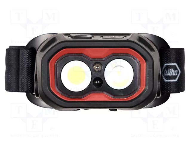 Torch: LED headtorch; IPX6; dustproof enclosure,waterproof; 10h WIHA WIHA.45700