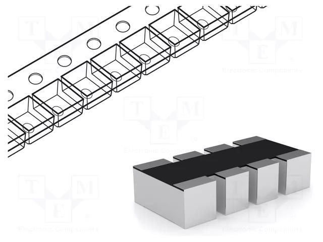 Diode: TVS array; quadruple independent; 2510-10; Ch: 4; reel,tape EATON ELECTRIC 42510ESDA-TR1-EA
