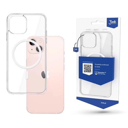 Case for iPhone 14 Plus compatible with MagSafe from the 3mk MagCase series - transparent, 3mk Protection 5903108476584 5903108476584