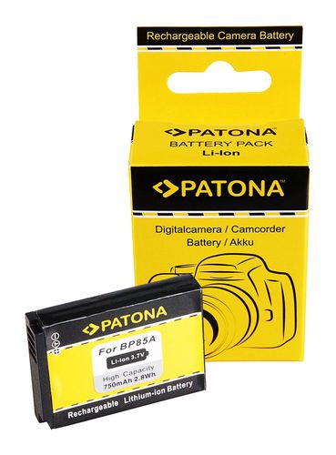 PATONA battery f. Samsung PL210 SH100 WB210 BP85a BP-85a IA-BP85a, PATONA 1109 4260284321635