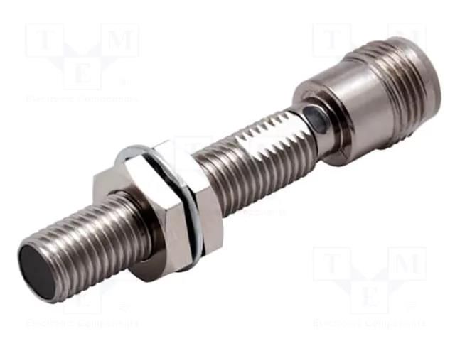 Sensor: inductive; OUT: PNP / NO; 0÷2mm; 10÷30VDC; M8; IP67; 100mA OMRON E2E-X2B1DL8-M1