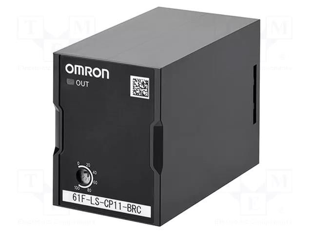 Level monitoring relay; conductive fluid level; 24VDC; socket OMRON 61F-LS-CP11-BTC