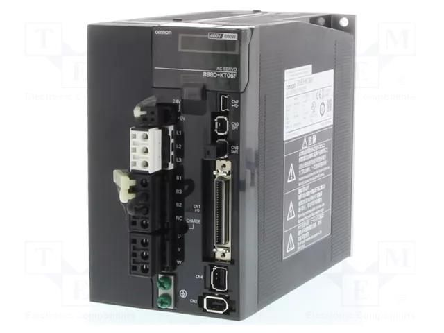 Module: servo drive; 600W; 400VAC; R88D OMRON R88D-KT06F