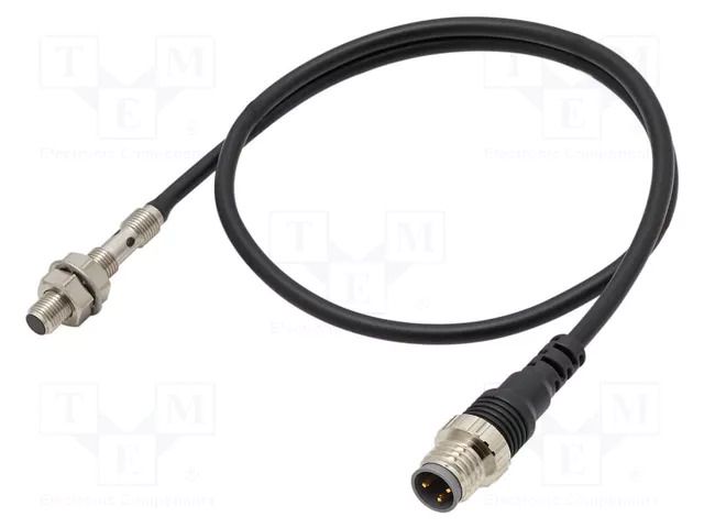 Sensor: inductive; OUT: PNP / NO; 0÷1.2mm; 10÷30VDC; M5; 0.3m; IP67 OMRON E2ES05S12CJB103M