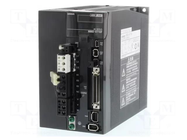 Module: servo drive; 7.5kW; 400VAC; R88D OMRON R88D-KT75F