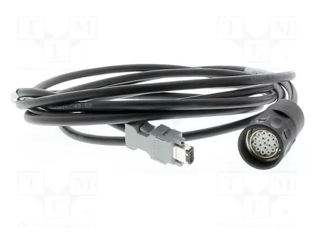 Accessories: Connection lead; Standard: Omron; Accurax G5; signal OMRON R88A-CRWA005C-DE