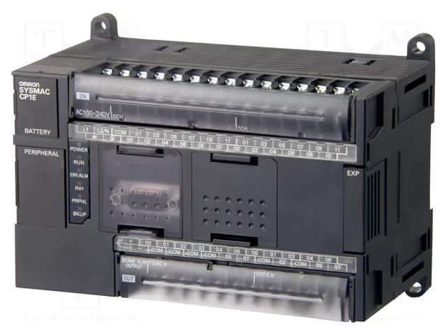 Module: PLC programmable controller; OUT: 16; IN: 24; IN 1: digital OMRON CP1E-N40DT1-D