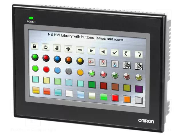 HMI panel; 7"; 800x480; NB; 24VDC OMRON NB7W-TW00B